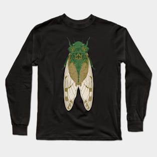 Cicada Insect Great Eastern Brood X USA 2024 Magicicada Long Sleeve T-Shirt